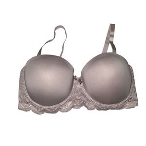 36DD Lace Trim‎ Underwire Push Up Bra Comfortable